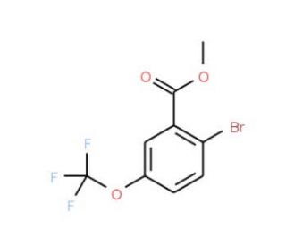 Methyl 2-bromo-5-(trifluoromethoxy)benzoate (CAS 1150114-81-0) - chemical structure image
