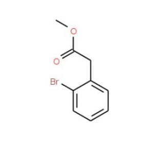 Methyl 2-bromophenylacetate (CAS 57486-69-8) - chemical structure image