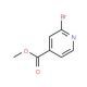 Methyl 2-bromopyridine-4-carboxylate (CAS 26156-48-9) - chemical structure image