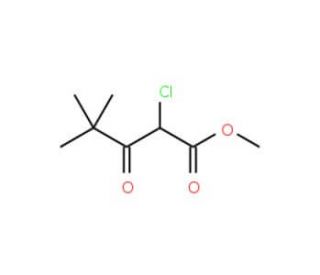 Methyl 2-chloro-4,4-dimethyl-3-oxopentanoate (CAS 306935-33-1) - chemical structure image