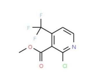 Methyl 2-chloro-4-(trifluoromethyl)nicotinate (CAS 196708-48-2) - chemical structure image