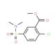 methyl 2-chloro-5-[(dimethylamino)sulfonyl]benzoate - chemical structure image