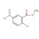 Methyl 2-chloro-5-nitrobenzoate (CAS 6307-82-0) - chemical structure image