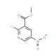 Methyl 2-chloro-5-nitronicotinate (CAS 190271-88-6) - chemical structure image