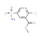 methyl 2-chloro-5-sulfamoylpyridine-3-carboxylate - chemical structure image
