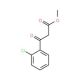 Methyl 2-chlorobenzoylacetate (CAS 205985-98-4) - chemical structure image