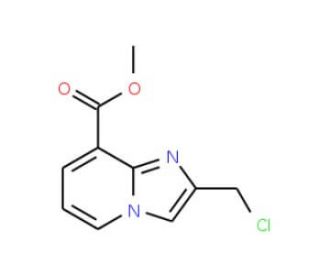 methyl 2-(chloromethyl)imidazo[1,2-a]pyridine-8-carboxylate - chemical structure image