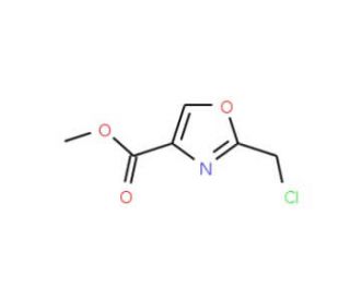 Methyl (2-chloromethyl)oxazole-4-carboxylate (CAS 208465-72-9) - chemical structure image