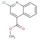 Methyl 2-chloroquinoline-4-carboxylate (CAS 62482-26-2) - chemical structure image