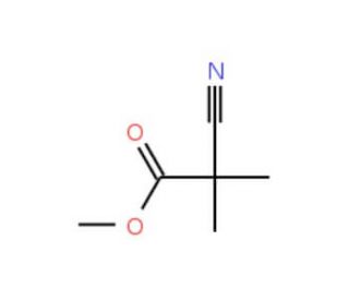methyl 2-cyano-2,2-dimethylacetate (CAS 72291-30-6) - chemical structure image