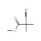 methyl 2-cyano-2,2-dimethylacetate (CAS 72291-30-6) - chemical structure image