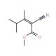 Methyl 2-Cyano-3,4-dimethylpent-2-enoate - chemical structure image