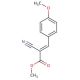 Methyl 2-cyano-3-(4-methoxyphenyl)acrylate (CAS 14479-58-4) - chemical structure image