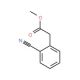 Methyl (2-cyanophenyl)acetate (CAS 20921-96-4) - chemical structure image