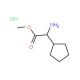 Methyl 2-cyclopentyl-L-glycinate HCl (CAS 14328-62-2) - chemical structure image