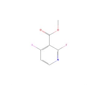 Methyl 2-fluoro-4-iodonicotinate (CAS 884494-84-2) - chemical structure image