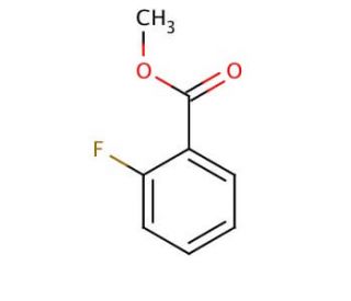Methyl 2-fluorobenzoate (CAS 394-35-4) - chemical structure image