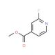 Methyl 2-fluoropyridine-4-carboxylate (CAS 455-69-6) - chemical structure image