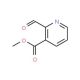 Methyl 2-formylnicotinate (CAS 25230-59-5) - chemical structure image