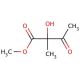 Methyl 2-hydroxy-2-methyl-3-oxobutyrate (CAS 72450-34-1) - chemical structure image