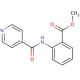 Methyl 2-(isonicotinoylamino)benzenecarboxylate - chemical structure image