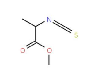 Methyl 2-isothiocyanatopropanoate (CAS 21055-39-0) - chemical structure image