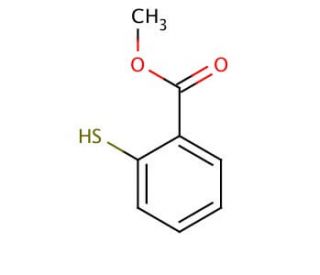 Methyl 2-Mercaptobenzoate (CAS 4892-02-8) - chemical structure image