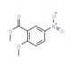 Methyl 2-methoxy-5-nitrobenzoate (CAS 34841-11-7) - chemical structure image