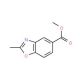 Methyl 2-methyl-1,3-benzoxazole-5-carboxylate (CAS 136663-21-3) - chemical structure image