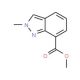 Methyl 2-methyl-2H-indazole-7-carboxylate (CAS 1092351-88-6) - chemical structure image