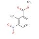 Methyl 2-methyl-3-nitrobenzoate (CAS 59382-59-1) - chemical structure image