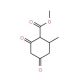 methyl 2-methyl-4,6-dioxocyclohexanecarboxylate - chemical structure image