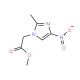 Methyl (2-methyl-4-nitro-1H-imidazol-1-yl)acetate - chemical structure image