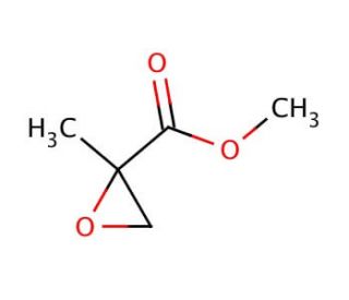 Methyl 2-methylglycidate (CAS 58653-97-7) - chemical structure image