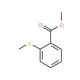 Methyl 2-(methylthio)benzoate (CAS 3704-28-7) - chemical structure image