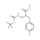 Methyl 2-N-Boc-2-aminomethyl-3-p-tolyl-propionate - chemical structure image
