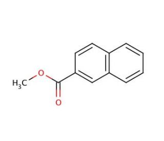 Methyl 2-naphthoate (CAS 2459-25-8) - chemical structure image