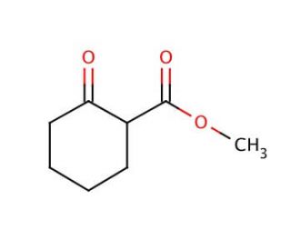 Methyl 2-oxocyclohexanecarboxylate (CAS 41302-34-5) - chemical structure image