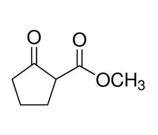 Methyl 2-oxocyclopentanecarboxylate (CAS 10472-24-9) - chemical structure image