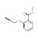 Methyl 2-(prop-2-yn-1-yloxy)benzoate (CAS 59155-84-9) - chemical structure image