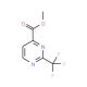Methyl 2-(trifluoromethyl)pyrimidine-4-carboxylate 的分子结构, CAS编号: 878745-51-8 Methyl 2-(trifluoromethyl)pyrimidine-4-carboxylate (CAS 878745-51-8) - chemical structure image
