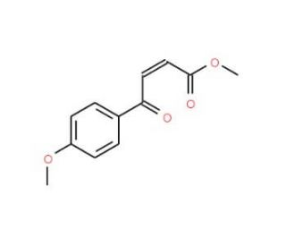 methyl (2E)-4-(4-methoxyphenyl)-4-oxobut-2-enoate - chemical structure image