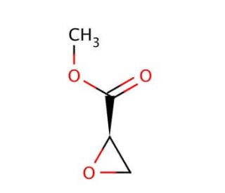 Methyl (2R)-glycidate (CAS 111058-32-3) - chemical structure image