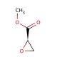 Methyl (2R)-glycidate (CAS 111058-32-3) - chemical structure image