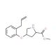Methyl (2S,4S)-4-(2-allylphenoxy)-2-pyrrolidinecarboxylate - chemical structure image