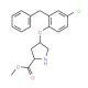 Methyl (2S,4S)-4-(2-benzyl-4-chlorophenoxy)-2-pyrrolidinecarboxylate - chemical structure image