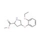 Methyl (2S,4S)-4-(2-ethoxyphenoxy)-2-pyrrolidinecarboxylate - chemical structure image