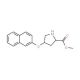 Methyl (2S,4S)-4-(2-naphthyloxy)-2-pyrrolidinecarboxylate - chemical structure image