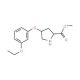 Methyl (2S,4S)-4-(3-ethoxyphenoxy)-2-pyrrolidinecarboxylate - chemical structure image