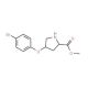 Methyl (2S,4S)-4-(4-bromophenoxy)-2-pyrrolidinecarboxylate - chemical structure image